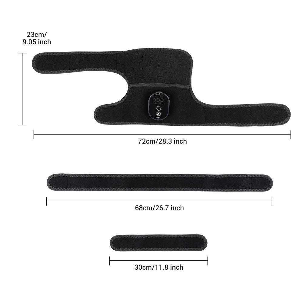 Electric Heating Knee Pads with Timer for Warmth and Pain Relief – Ideal for Knee, Shoulder, and Elbow Therapy