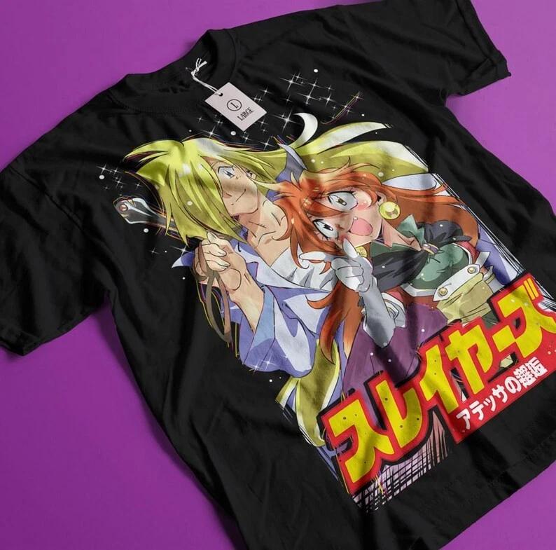 Anime Waifu The Slayers Naga The Serpent Lina Inverse Black Tshirt Size S4xl S