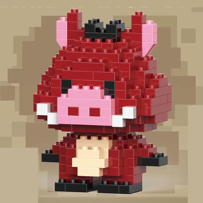 Compatible Lego Bricks Cartoon Animal Figurine Children's Educational Building Toys