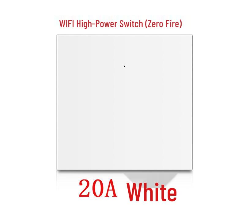 Graffiti High Power 20A/40A WiFi Switch for Remote Water Heater & Air Conditioner Control with Alexa Voice Integration.