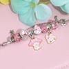Sanrio Beaded Bracelet, Cartoon Melody Yugui Dog Kulomi Beaded Bracelet, Accessories