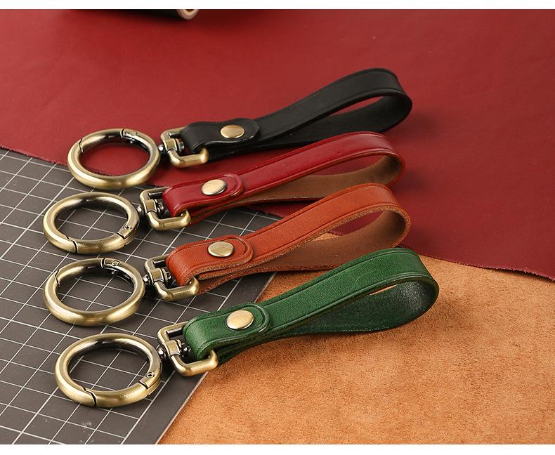 Genuine Leather Key Case for Mercedes-Benz LA200L, GLC300L, GLC260, B200, New E-Class.
