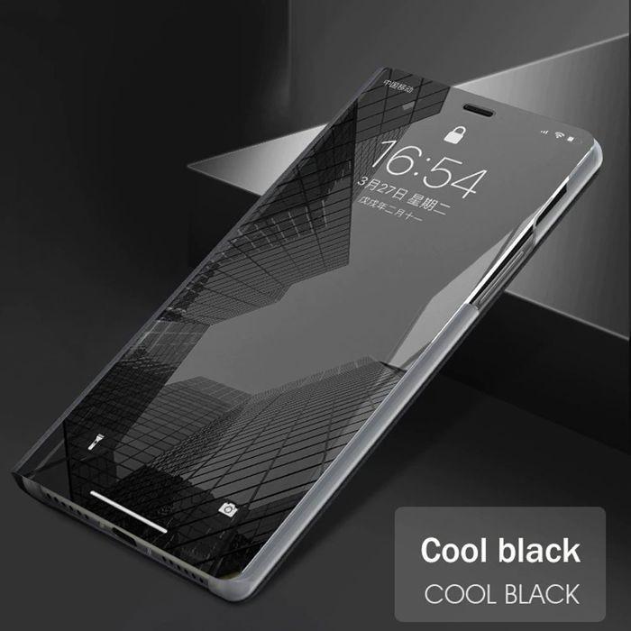 Coque de Protection - BOOLING - Samsung Galaxy A17 4G/5G - Effet Miroir - Noir - Antichoc