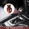 Automotive Manual Gear Shift Knob Cover Red Polyester 3D Printed Hoodie Style