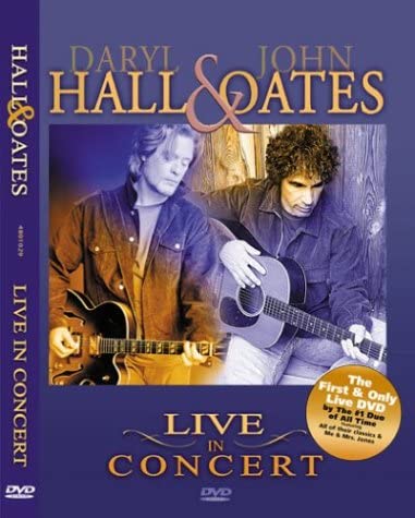 

DVD DARYL HALL & JOHN OATES - Live in Concert 4801029 DKE Records 2003 US Pop Used