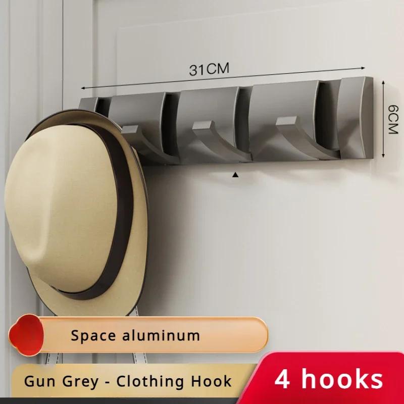Platzsparende Haken aus Aluminium für den multifunktionalen, faltbaren Einsatz im Haushalt