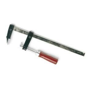 Serre-joint - Marque - 250x50mm - Acier et bois - Barre et vis en acier avec manche en bois de 250 x 50mm