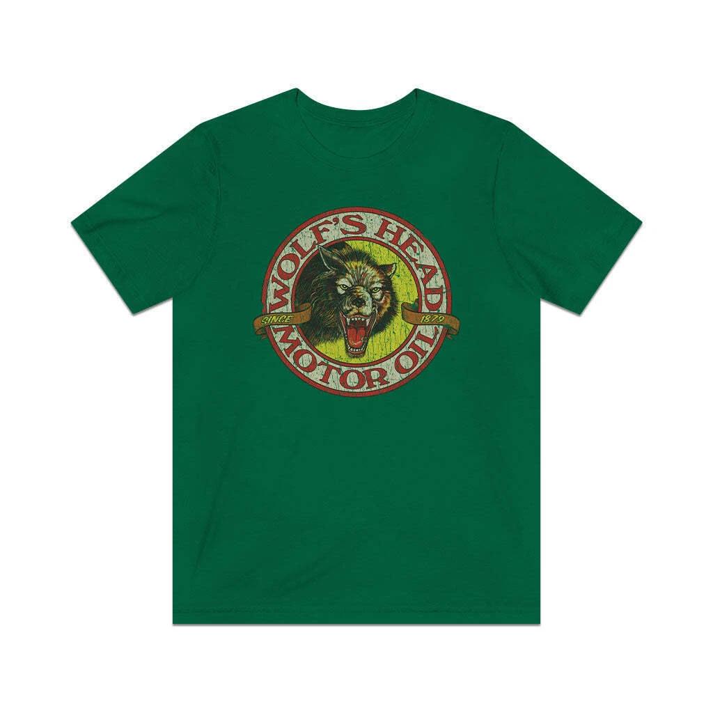 Wolf’s Head Motor Oil 1879 Vintage Men s T shirt S