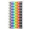 C-Type Wire Number Box Cable Markers Clip-on Design Colourful For Wire 1.5-6mm
