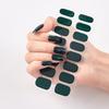 1 Set Nail Polish Strips Stickers 24 Fingers Full Wrap Self Adhesive Gel Nail Strips Art Decals for Women DIY Decor