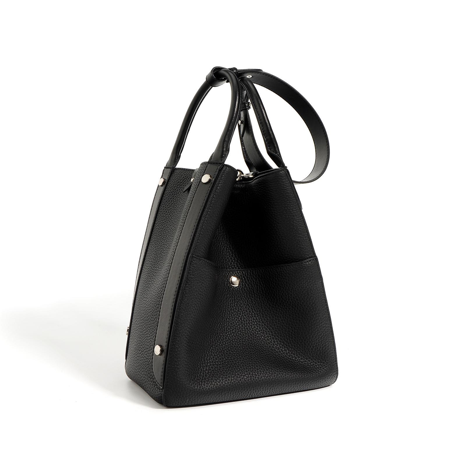 

Niche 2025 Premium Leather Crossbody & Bucket Handbag - Fashionable High-End Top Layer Cowhide