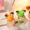 Pop-Eye Dragon Stress Relief Toy - Funny Staring Eye Vegetable Worm for Kids' Decompression and Entertainment