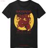 Rap-Gruppe Stil T-Shirt Inferno Schwarz vintage gewaschen Leicht modisches Oberteil für den Alltag Kleidung von Grafikdesignern homme