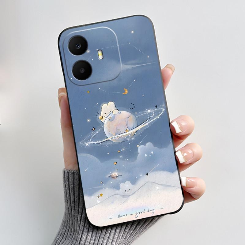 Cute Case For TCL K70 4G / TCL K70 Power 4G Fundas Capa Printing Shell Protective Cover Soft Silicone Cartoon Phone Casing Coque