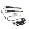 1ft LED Whip Light 20 Colors Waterproof Overload Protection Remote Control Flagpole Antenna Whips