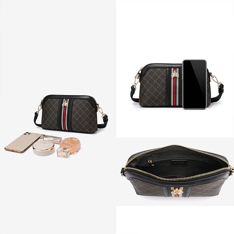 MEXICAN Stylish Handbag, Women's Leather Crossbody Bag, Vintage Shoulder Bag, Light Luxury Square Bag