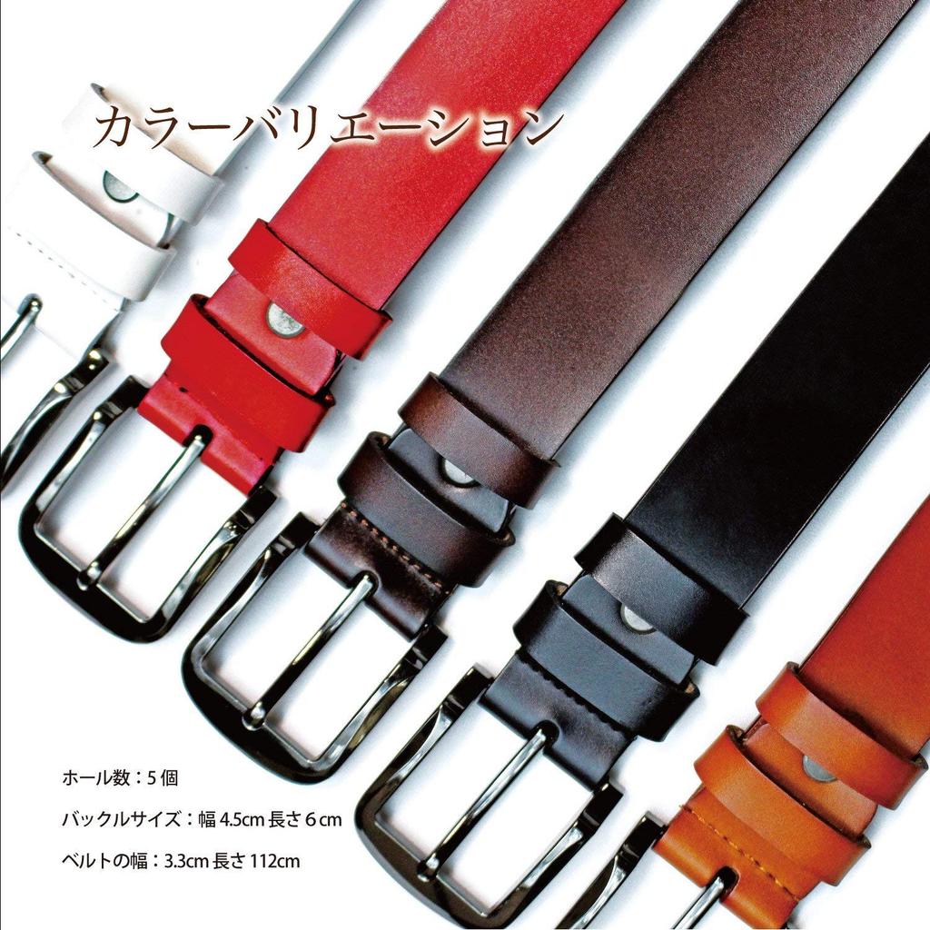 Liorne Leather Business Suit Genuine Leather Men's Belt, Casual, Belt, Stylish, (Camel)