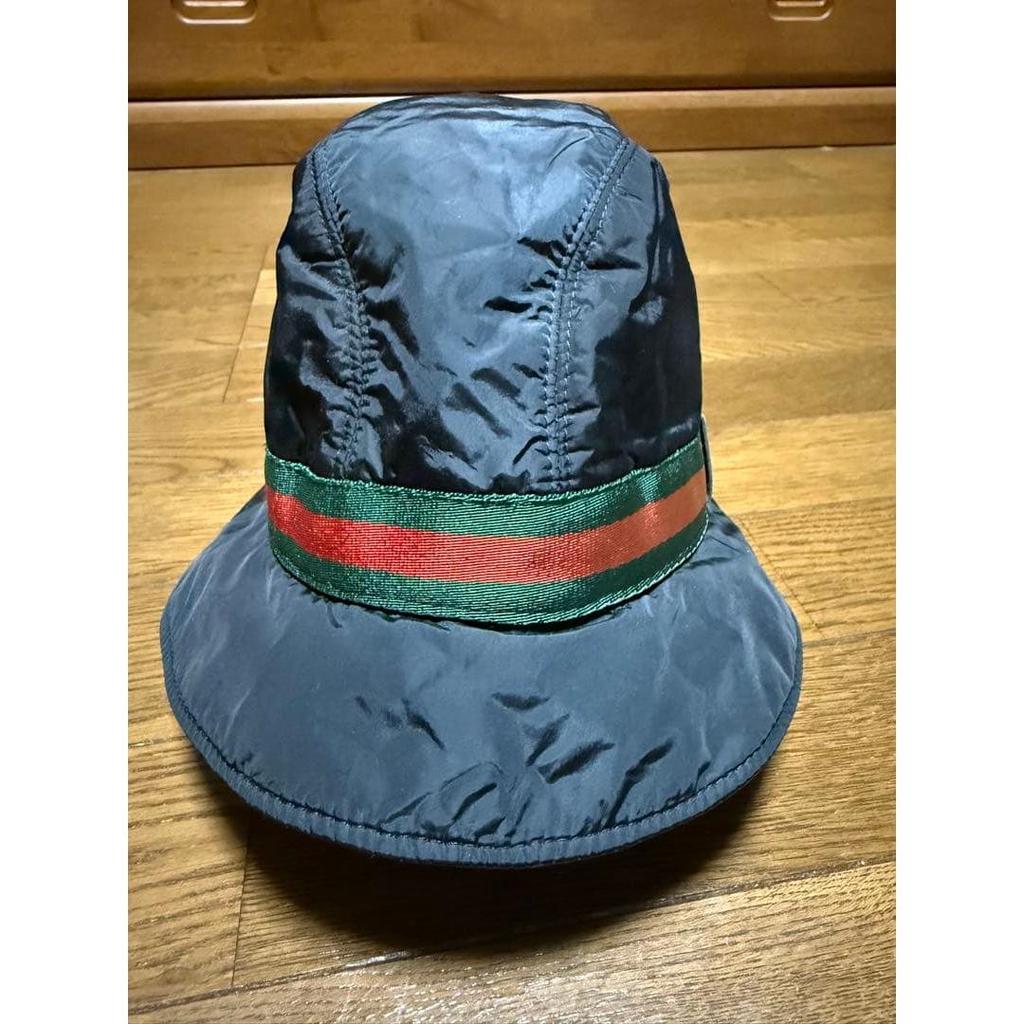 Used GUCCI bucket hat black