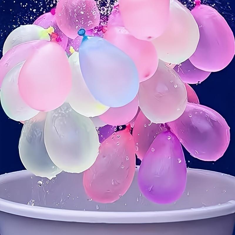 

592 шт. Набор быстрозаполняемых водяных шариков с автоматическим завязыванием узлов — все необходимое для летней вечеринки для Луау, развлечений на свежем воздухе и водных сражений — простой в использовании, прочный