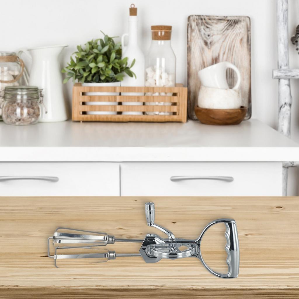 Whip Whisk Egg Beater Hand Crank Style Rotary Hand Whip