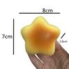 Realistic-Looking Squishy Star Bread Squeeze Toy Slow Rising Stress Easing Squeeze Toys Sensory Fidget Toy For Decompression Adults