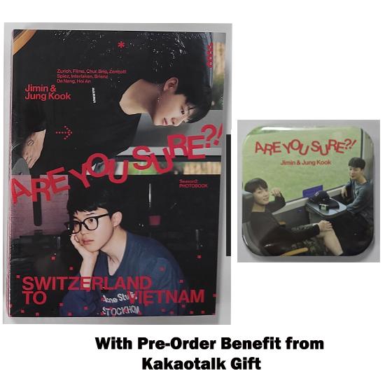 BTS Jimin x Jung Kook Are You Sure?! Season2 PHOTOBOOK