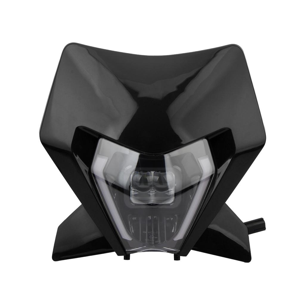 Motorcycle LED Headlamp Fairing for KTM EXC SXF XCW MX 2024 Enduro Dirt Bike Motocross LED Headlight Modification Accessories