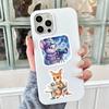 56PCS Novelty Animal PVC Sticker Aesthetic DIY Sticky Colored Decoration Scrapbooking Hand Accounting Supplies