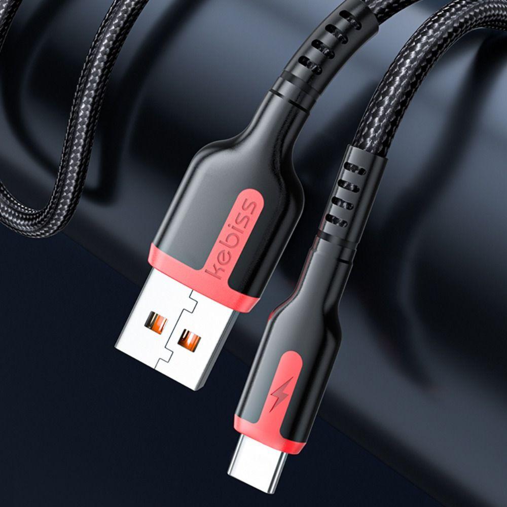 

Micro USB Type-C IOS Data Transmission 66W Data Cord Data Wire Fast Charging Cable Data Charge Cord 2M-Micro USB