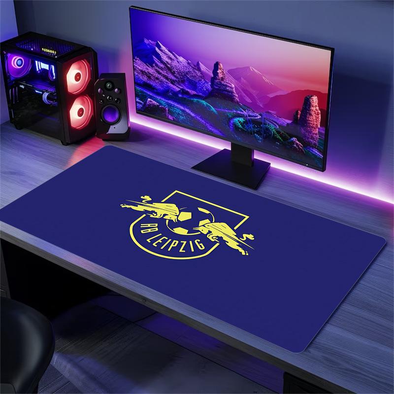 RasenBallsport Leipzig Print  Cushion Non-slip Laptop Tablet Big Mousepad XXL Mat Mini PC Playmat With Lock edge