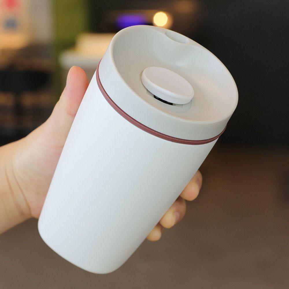Stainless Steel Vacuum Insulated Cup Reusable Water Cup Durable Thermos Bottle Student