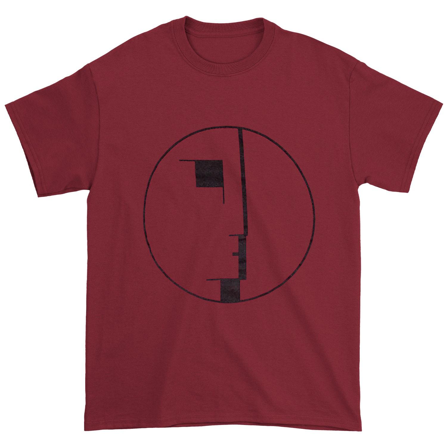 Men s Bauhaus Spirit on Cardinal Tee T-shirt Medium Cardinal 2XL