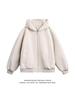 Men's Winter Warm Eagle Fur Collar Hooded Cotton Leather Jacket - Windproof and Short