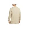Nike Logo Long Sleeve Solid Color Crewneck Sweatshirt Men Sweatshirt Khaki FB8586-251
