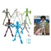 T13 Skeleton Action Figure Set Dummy 13,Titans 13, 3D Printed Skeleton Toy Multi Jointed Movable Desktop Decorations
