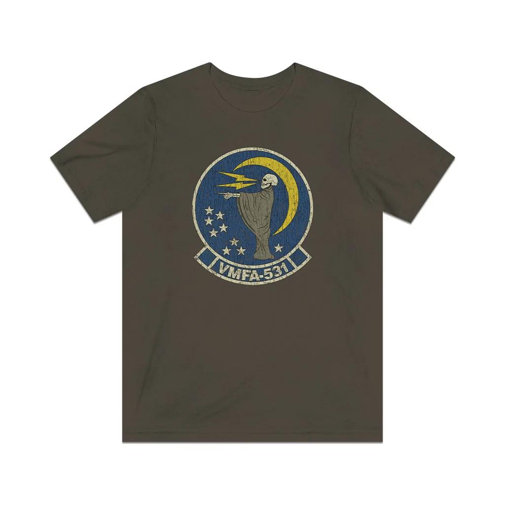 

VMFA-531 Grey Ghosts 1942 Vintage Men s T shirt M