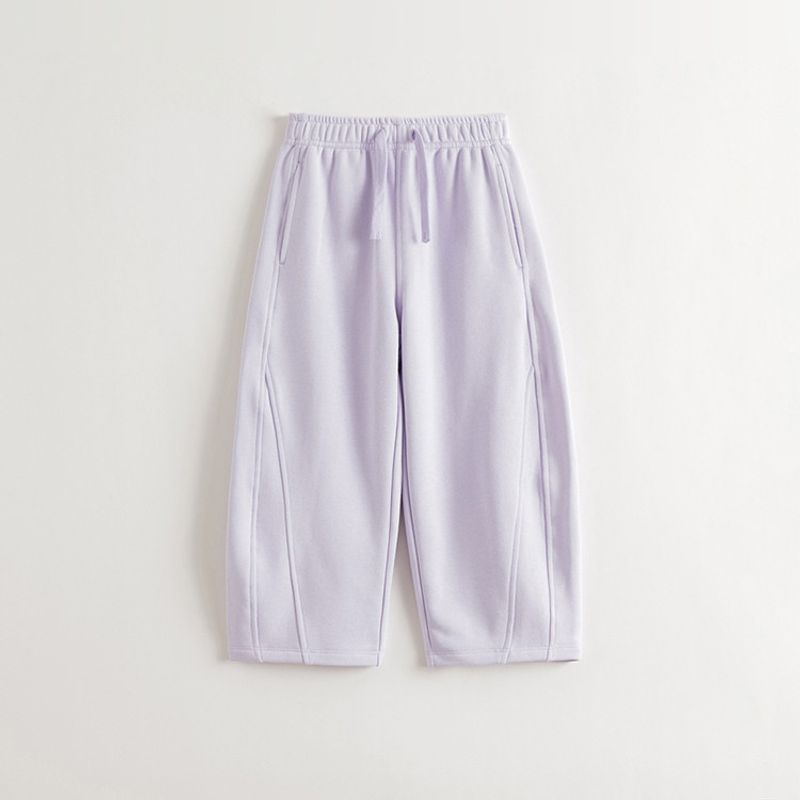 [Scimitar Pants] Mark Jenny Girls  Comfortable and Stylish Versatile Sports Pants Children s Pants New Spring Collection 551399 Purple 160