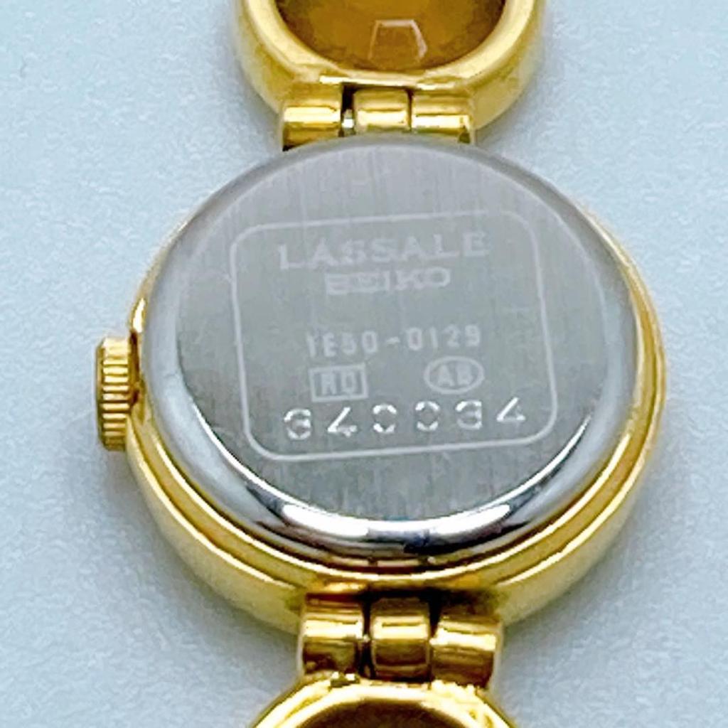 [USED] 113 Rare Seiko LASSALE Women's Watch, Brown