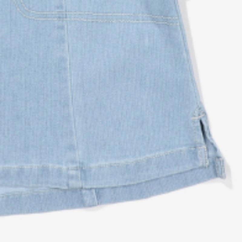 [fila Kids] Girls Denim Dress  Fk2opf1110f Lde  q0zFk2opf1110fLde