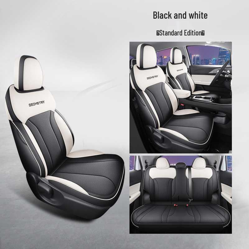 New Geometry E Firefly Leather Car Seat Cushion - All-Season