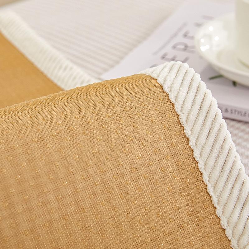 Žinylkový polštář na pohovku Čtyřsezónní univerzální vysoce kvalitní ručník na pohovku Moderní jednoduchý protiskluzový potah na pohovku