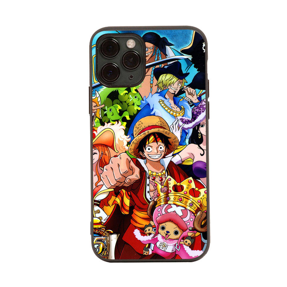 Case for Samsung A04 A14 A23 A34 A54 M23 M33 M52 M53 Realme 10 9 C30S C35 C55 VIVO Y02S Y21 Y51 X80 Pro Transparent Cover WI58 One Piece Member