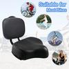 Bequeme Fahrradsitzkissen für Männer/Frauen, Superweiches breites Sitzpolster, Adaptive Bewegung, Mit Memory-Schaum gepolstert, für Fahrräder, Mountainbikes