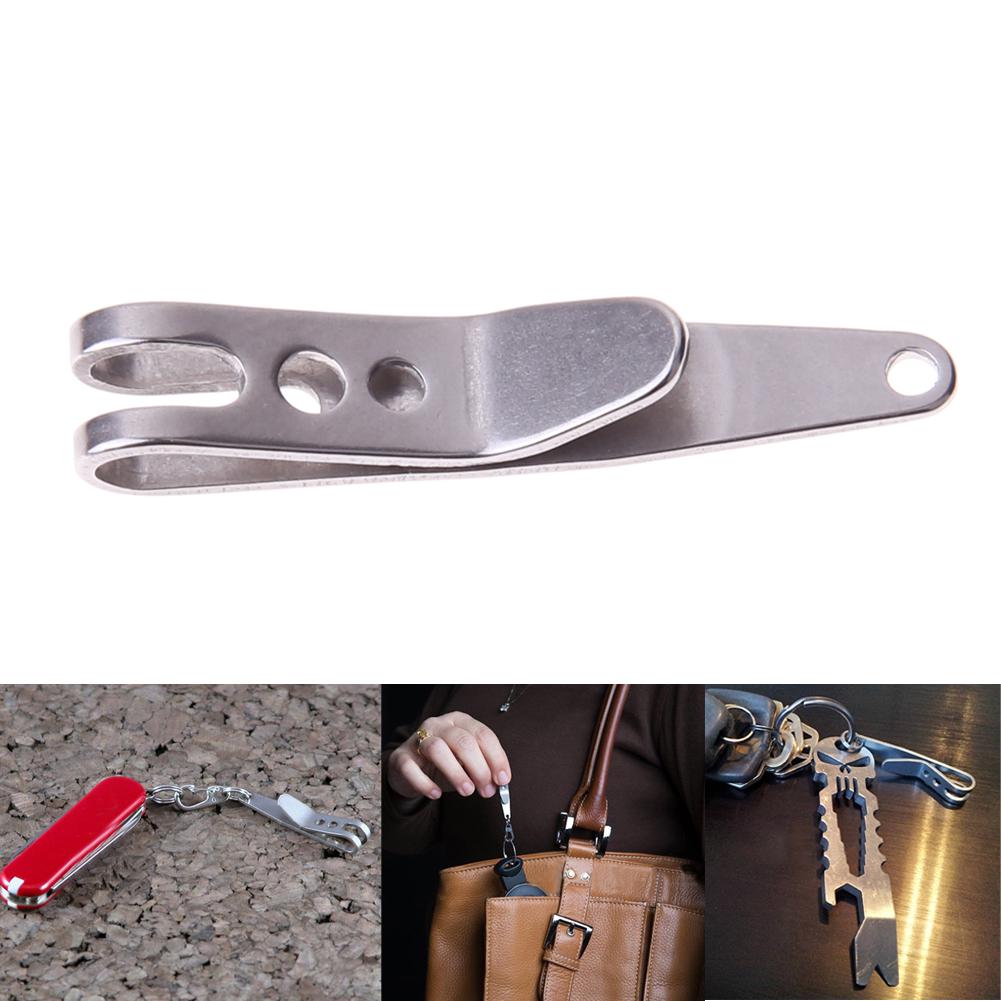 Multifunctional Buckle Webbing Straps High Strength Nylon Molle Water Bottle Carabiner Belt Hanging Keychain Key Hook