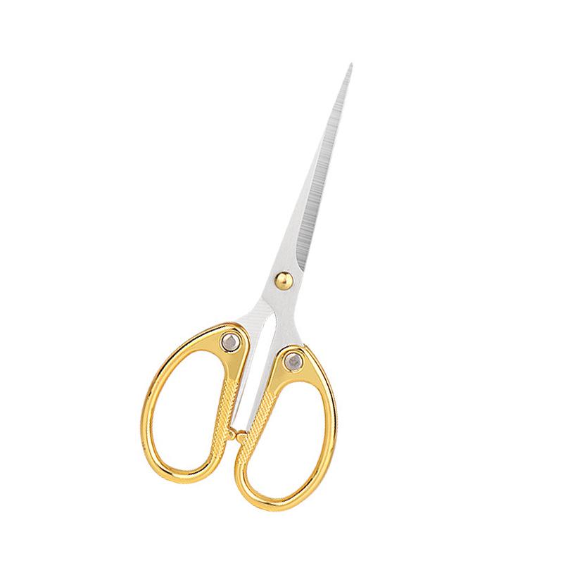 Zinc Alloy Mini Scissors: Stainless Steel, Pointed Embroidery & Thread Trimmer for Handcraft and Office Use