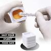 100pcs 7ml Weighing Vessel White Weighing Plates Weighing Dishes  Measuring Storing Powders Liquids