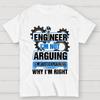 I'm Not Arguing Im Just Explaining Why I Am Right Cotton Summer Casual Cool Loose T-Shirt