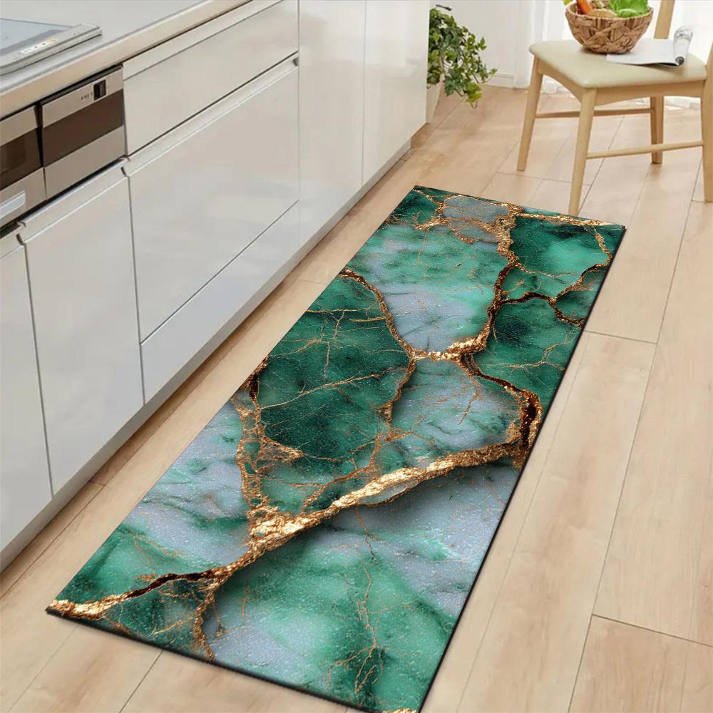 1Pcs Light Luxury Minimalist Design Non-Slip Washable Area Rug Runner for Entryway, Living Room, Bedroom & Patio
