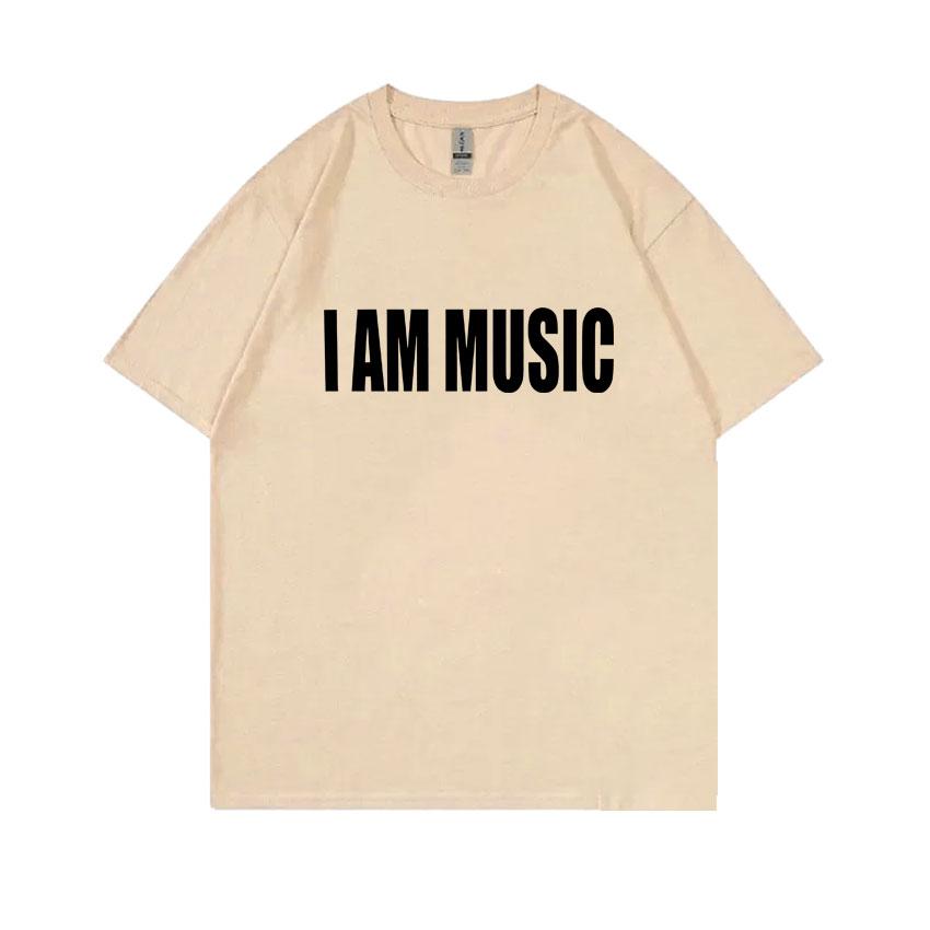 Playboi Carti I AM MUSIC 2025 Album Logo Graphic Print T-shirt Men Fashion Hip Hop Streetwear Unisex Opium Merch Short Sleeve