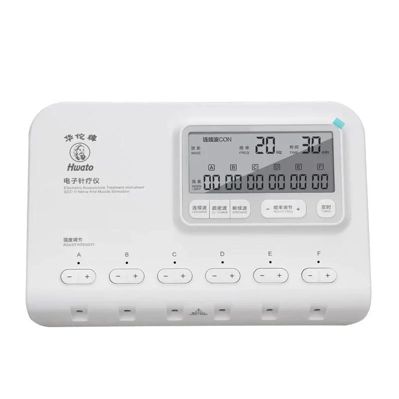 Electrical Acupuncture Therapy Nerve and Muscle Stimulator 6 Channel EMS TENS Electroacupuncture Stimulator Massager Pain Relief